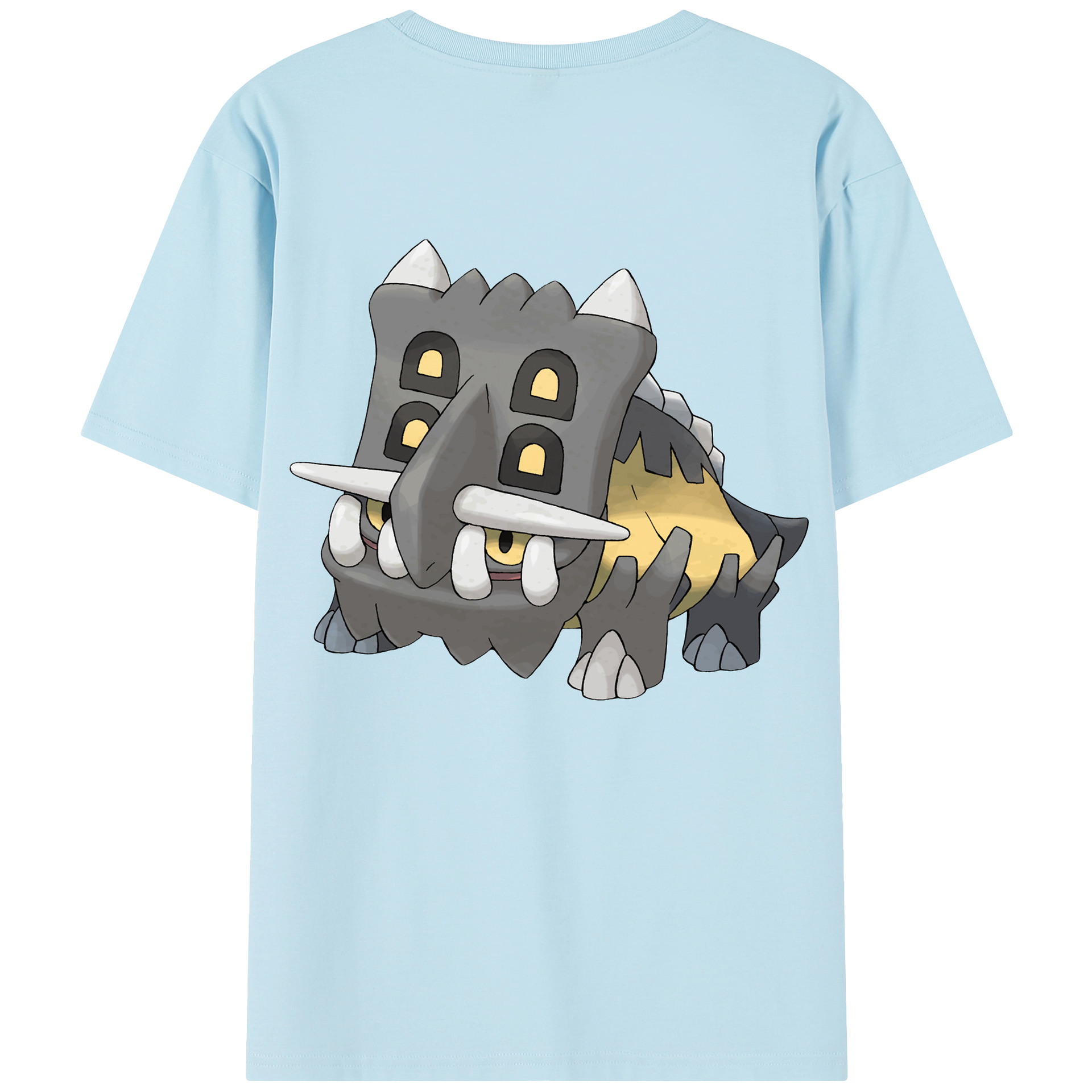 （画像用） ポケットモンスター Pokémon 綿100％半袖Tシャツ（背面プリント）